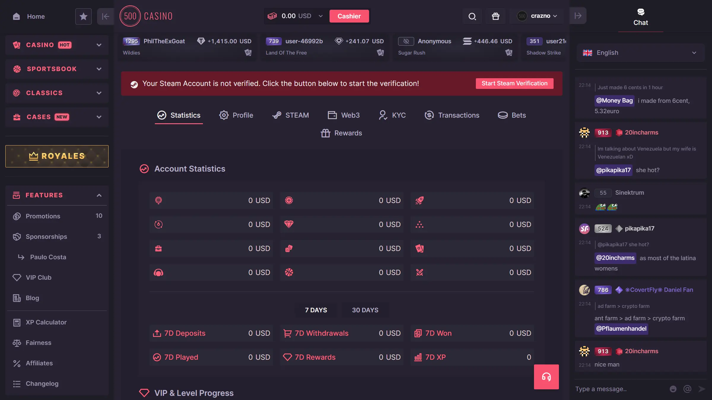 500casino profile.webp