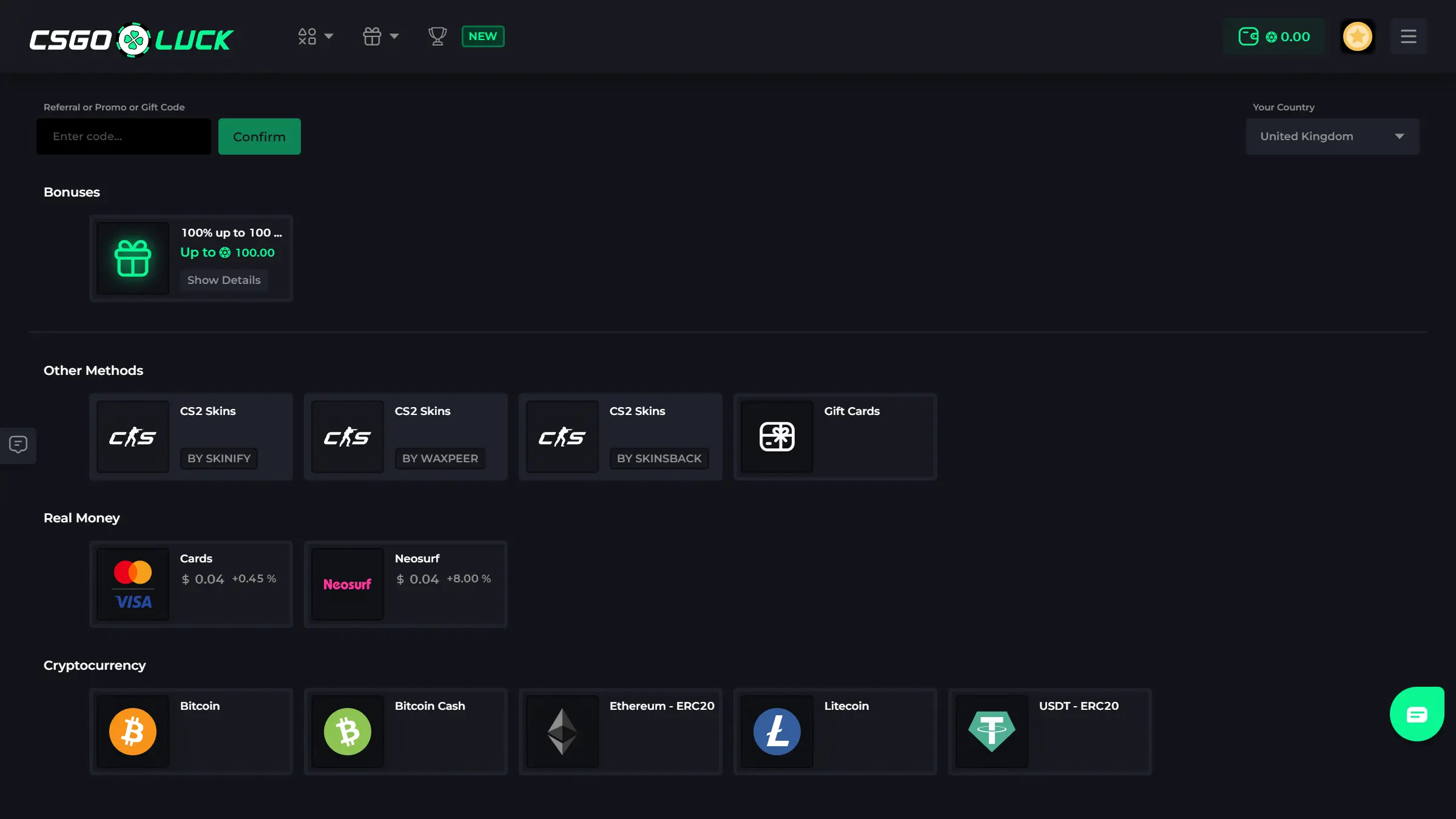 csgoluck deposit.webp