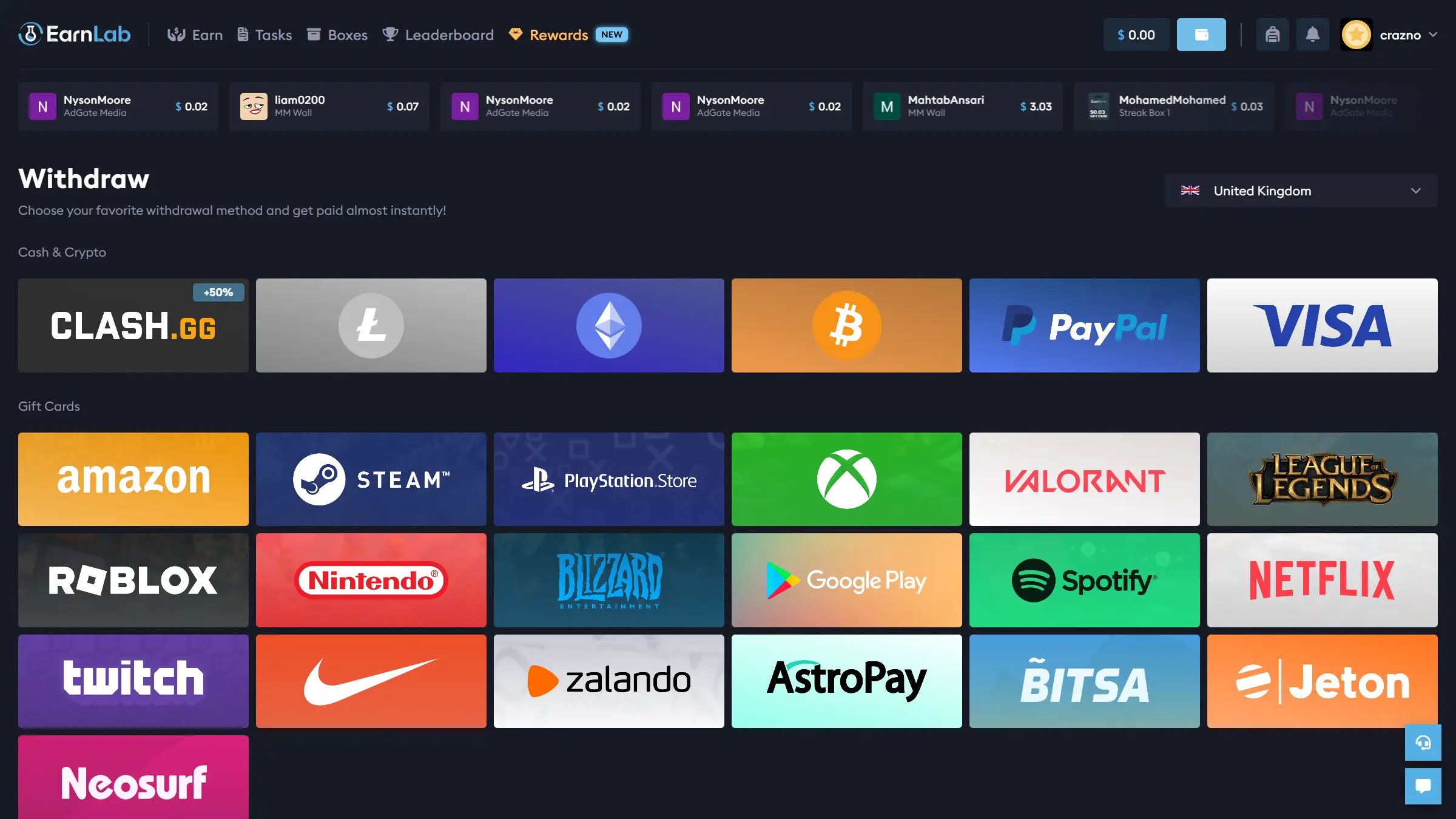 earnlab withdraw.webp