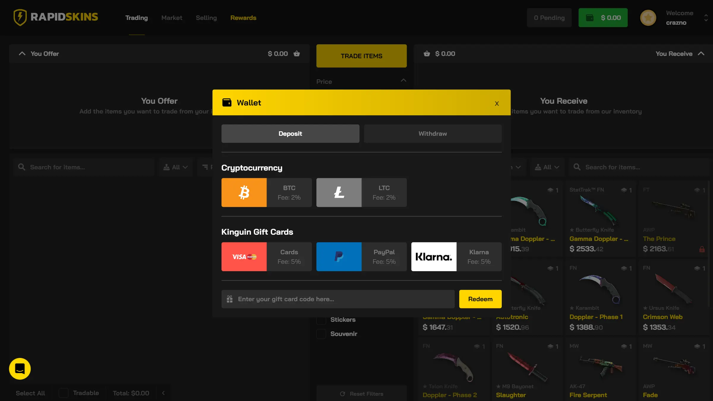 rapidskins deposit.webp