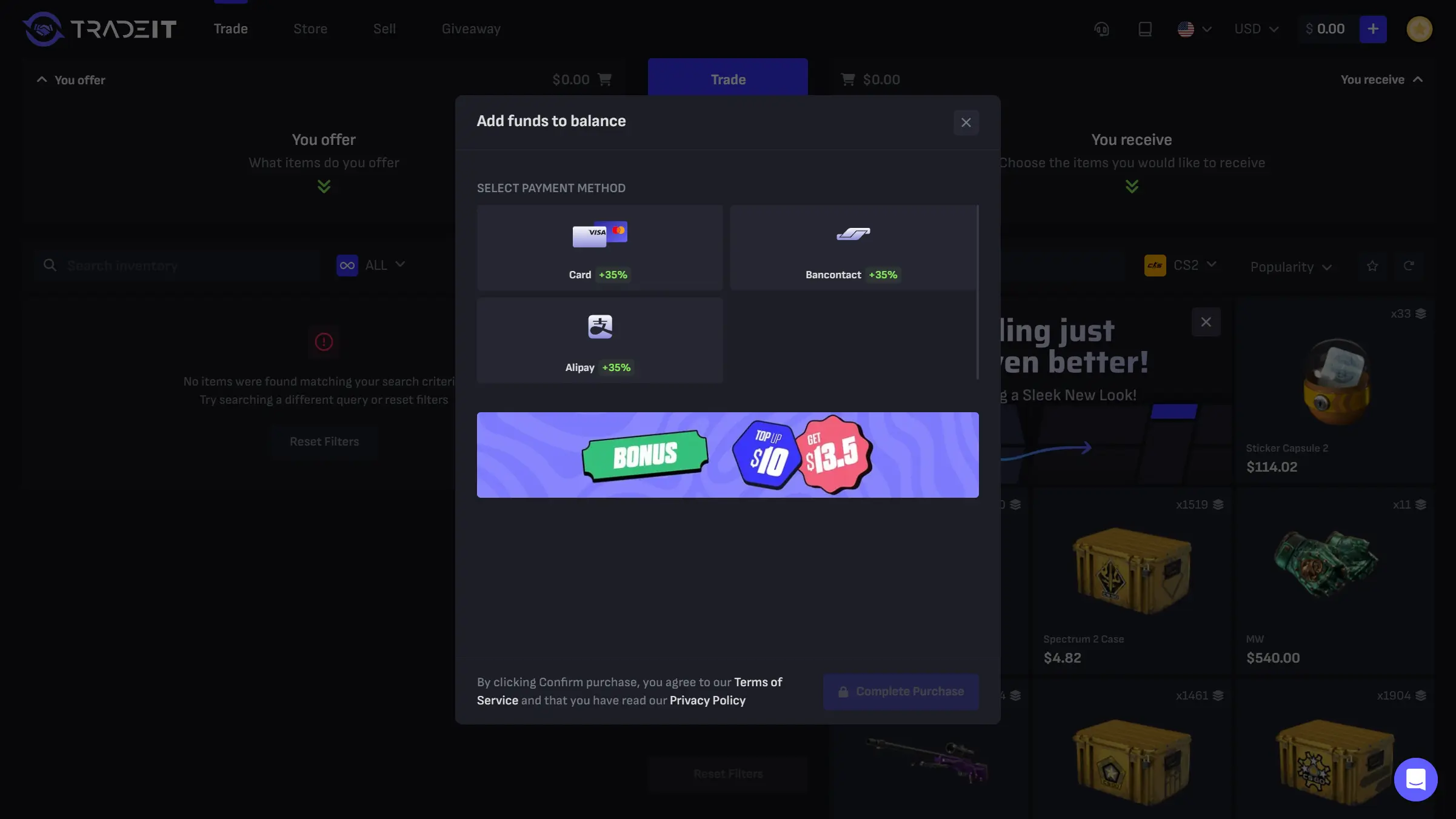 tradeitgg deposit.webp